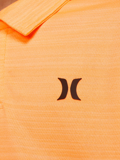 Boys' H2O-Dri Belmont Polo Bright Mango Heather - Hurley