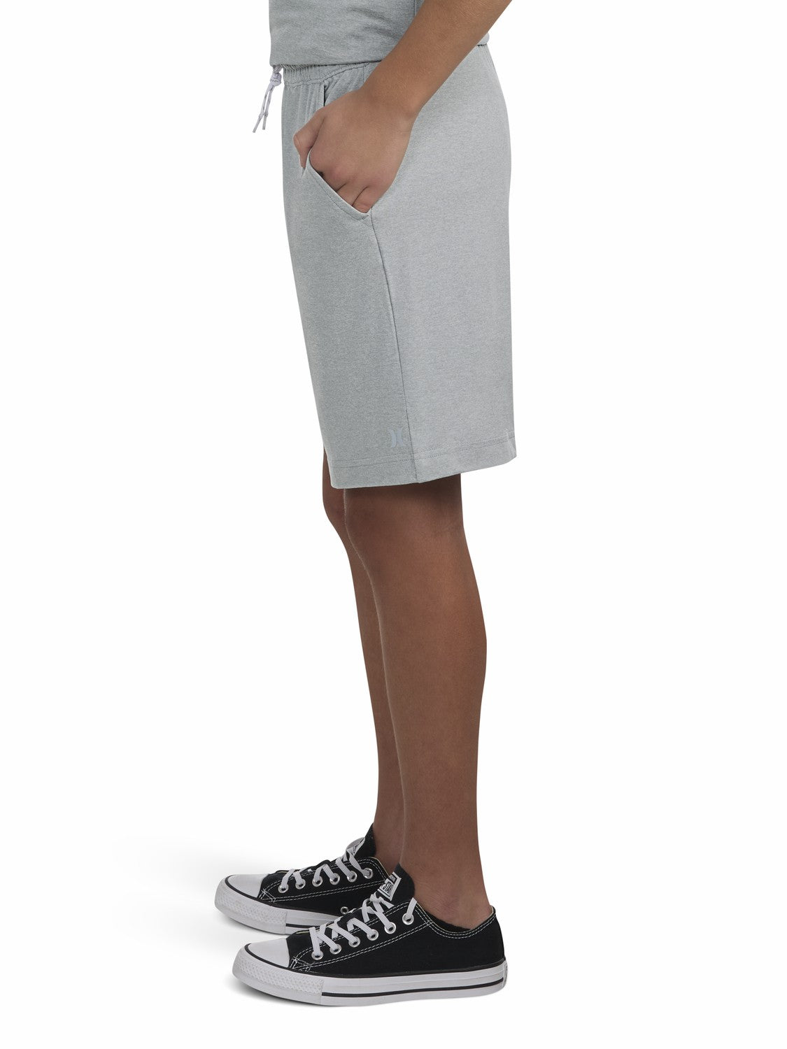 Boys' H2O-Dri Sunset Knit Short Dark Grey Heather - Hurley