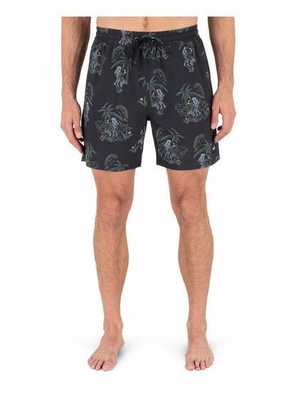 Cannonball Volley 17" Boardshort Black Mixed - Hurley