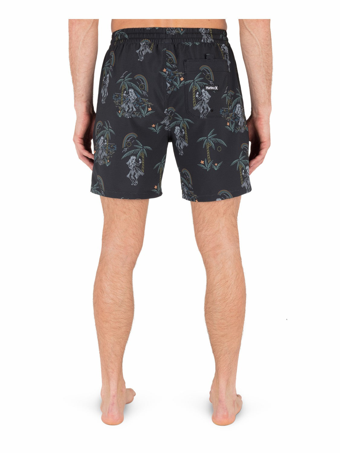 Cannonball Volley 17" Boardshort Black Mixed - Hurley