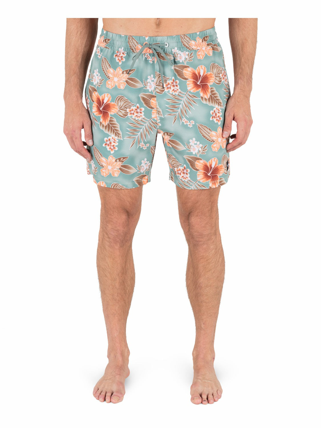 Cannonball Volley 17" Boardshort Cilantro - Hurley