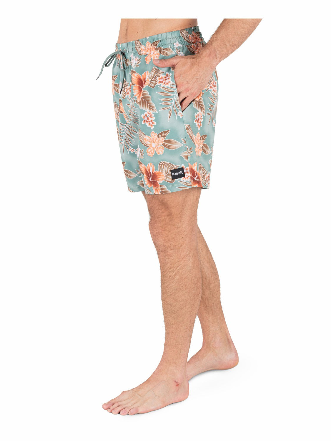 Cannonball Volley 17" Boardshort Cilantro - Hurley