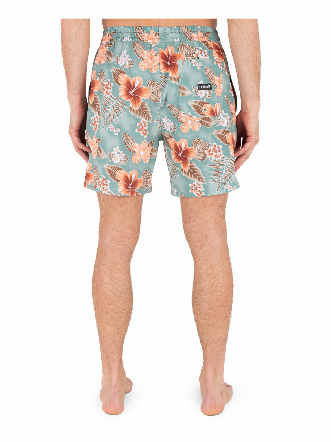 Cannonball Volley 17" Boardshort Cilantro - Hurley