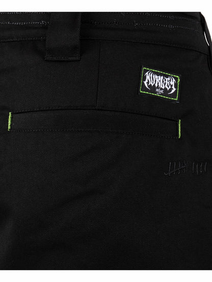 Hurley x Travis Barker Silverlake Chino Walkshort 22" Black - Hurley