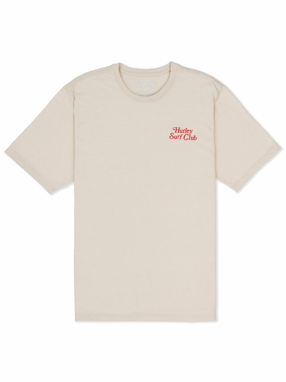 Thank You Slub Short Sleeve Bone - Hurley