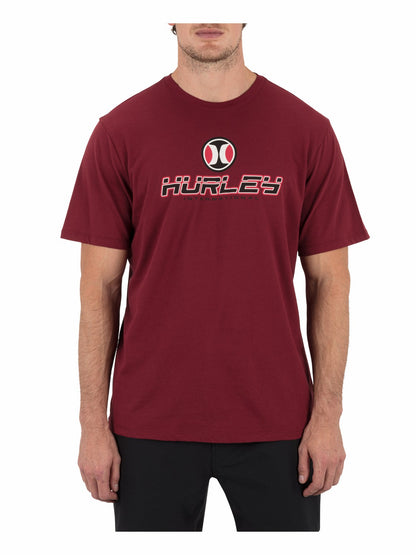 Reactor Short Sleeve True Red - Hurley