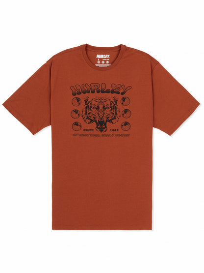 H2O Dri El Tigre No Se Short Sleeve Brickyard - Hurley