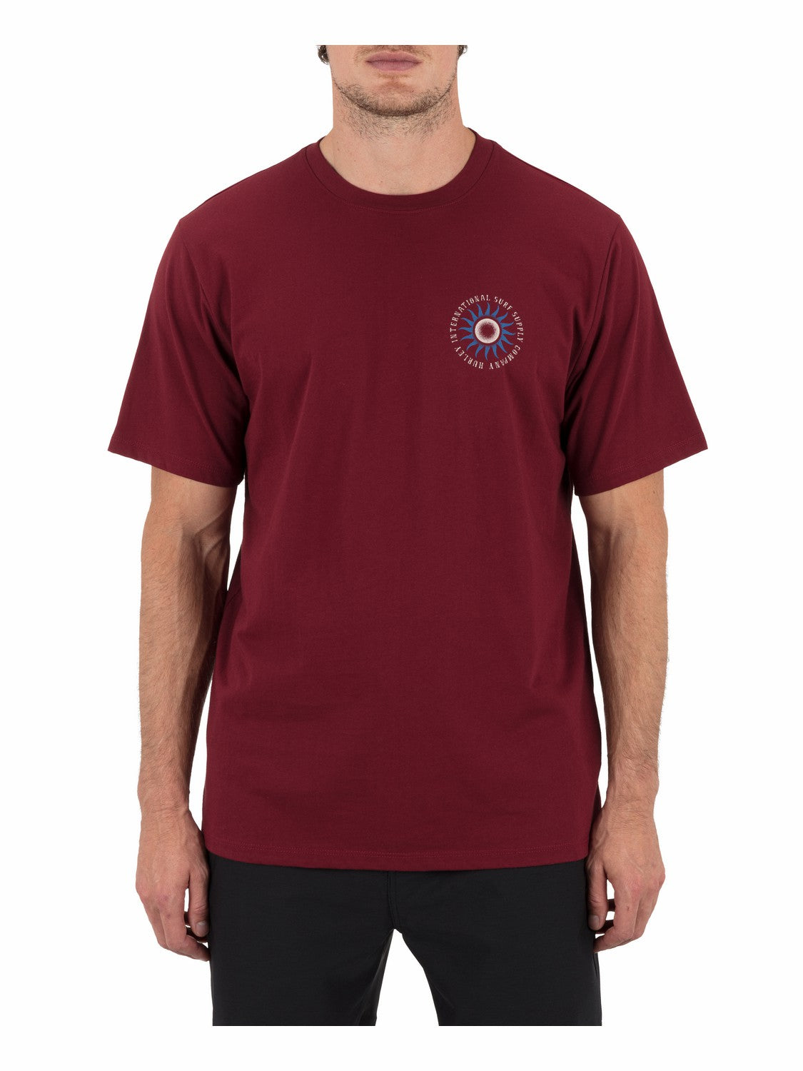 Rise Short Sleeve True Red - Hurley