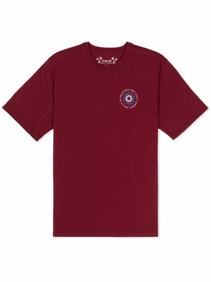 Rise Short Sleeve True Red - Hurley