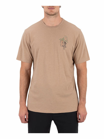 Hula In Paradise Short Sleeve Bristlecone Heather - Hurley