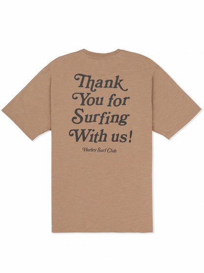 Thank You Slub Short Sleeve Bristlecone - Hurley