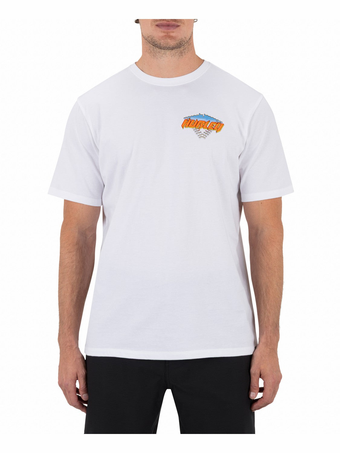 Off The Top Short Sleeve White - Hurley