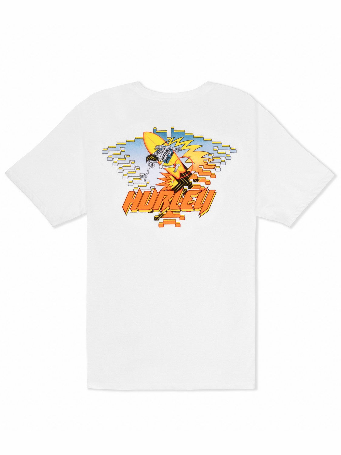 Off The Top Short Sleeve White - Hurley