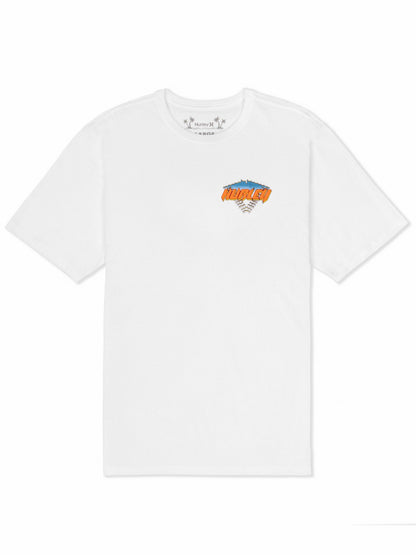 Off The Top Short Sleeve White - Hurley