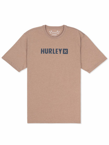The Box Short Sleeve Bristlecone Heather - Hurley