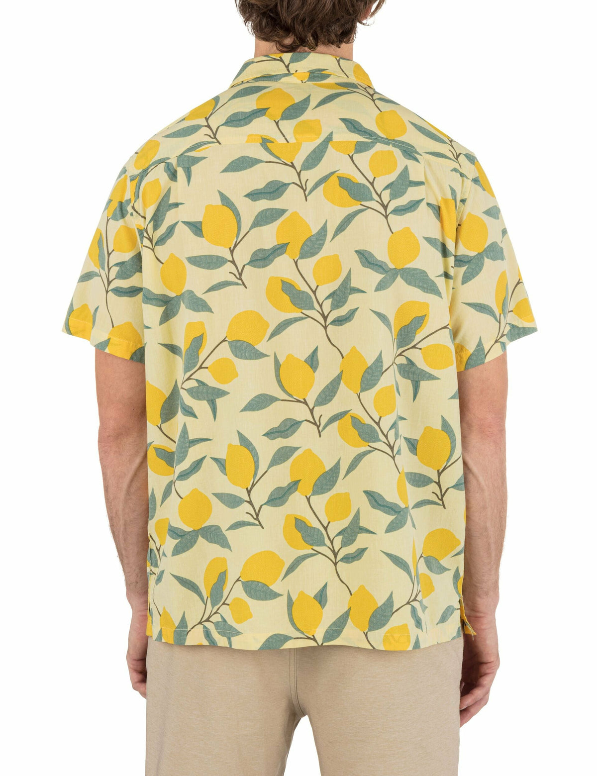 Rincon Short Sleeve Printed Shirt PINEAPPLE - Hurley