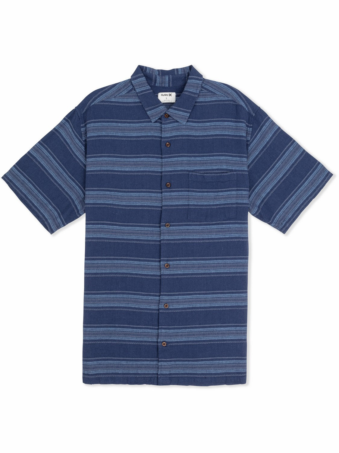 Oceanside Short Sleeve Shirt FOUNTAIN BLUE - Hurley