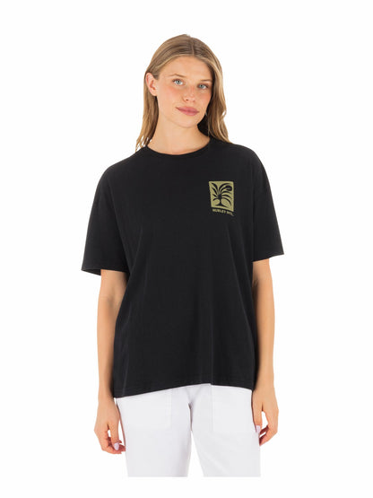 Duality Boyfriend Tee Black - Hurley