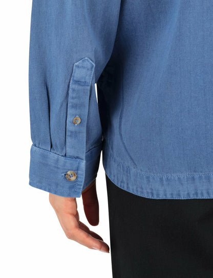 Wavy Days Overshirt Dutch Blue - Hurley