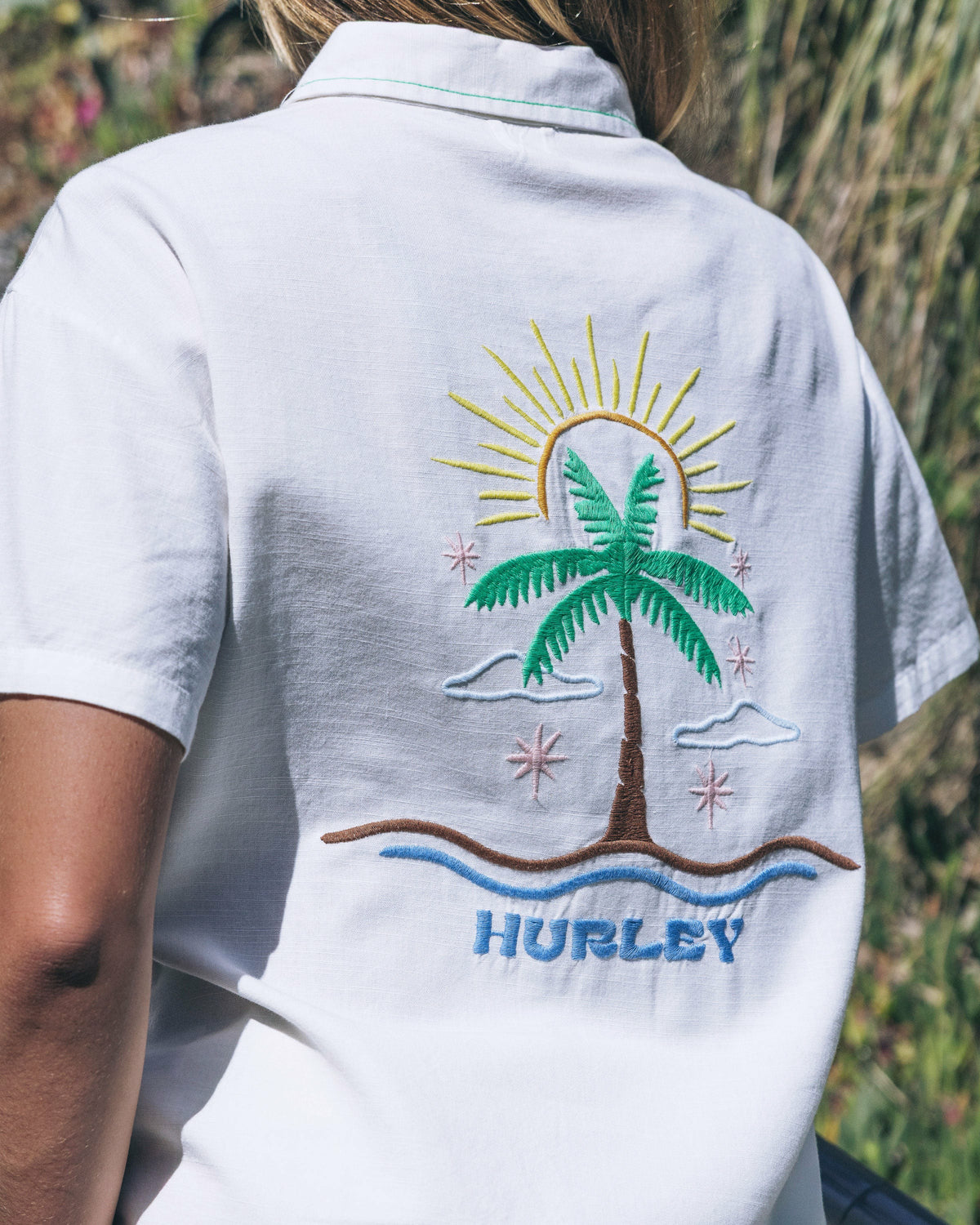 Goldie Boyfriend Short Sleeve Off White - Hurley