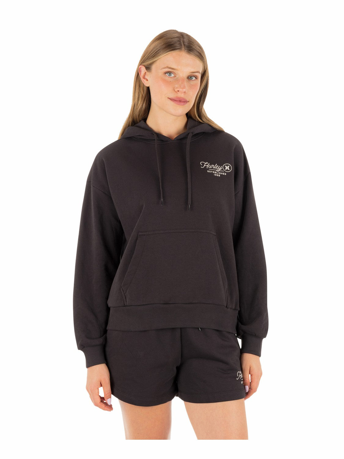 Surfbound Hoodie Off Black - Hurley