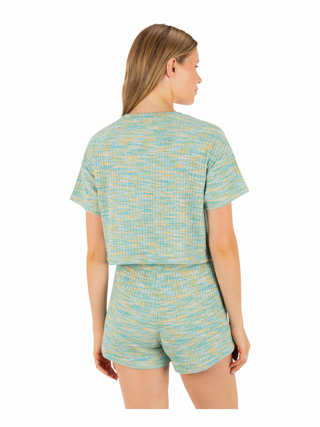 Aspen Boxy Crop Tee Iceland - Hurley