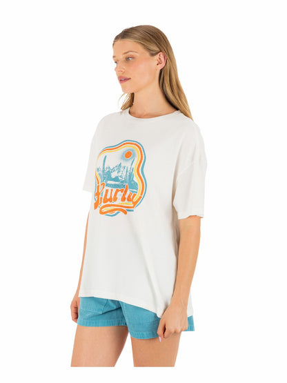 Scenic View Boyfriend Tee Tofu - Hurley