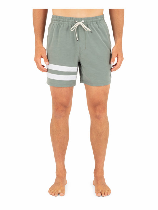 Phantom Eco Block Party Volley 17" Great White - Hurley
