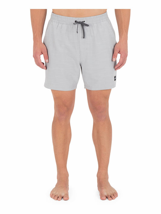 Phantom Eco Slub Lined Volley 17" Light Stone Grey - Hurley