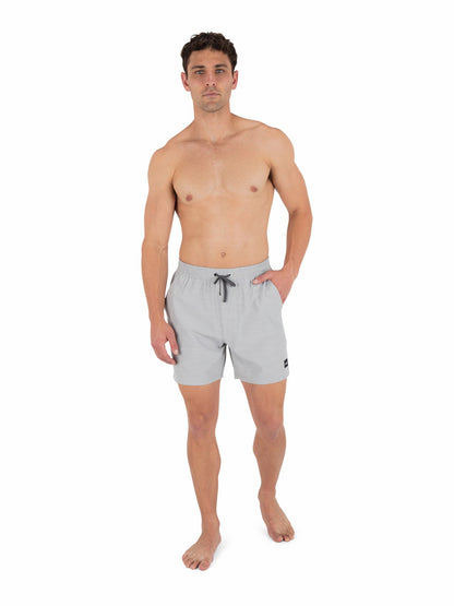 Phantom Eco Slub Lined Volley 17" Light Stone Grey - Hurley