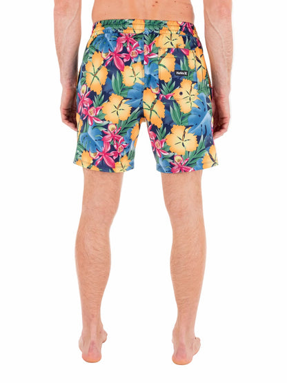 Cannonball Volley 17" Midnight Aqua - Hurley
