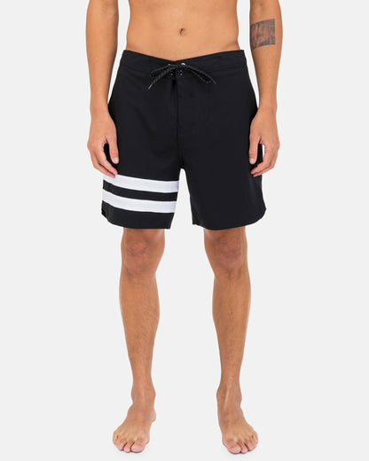 Phantom-Eco Block Party 18" Boardshort Black - Hurley