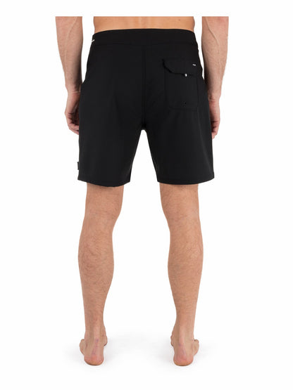 Phantom-Eco One And Only Solid 18" Boardshort Black - Hurley