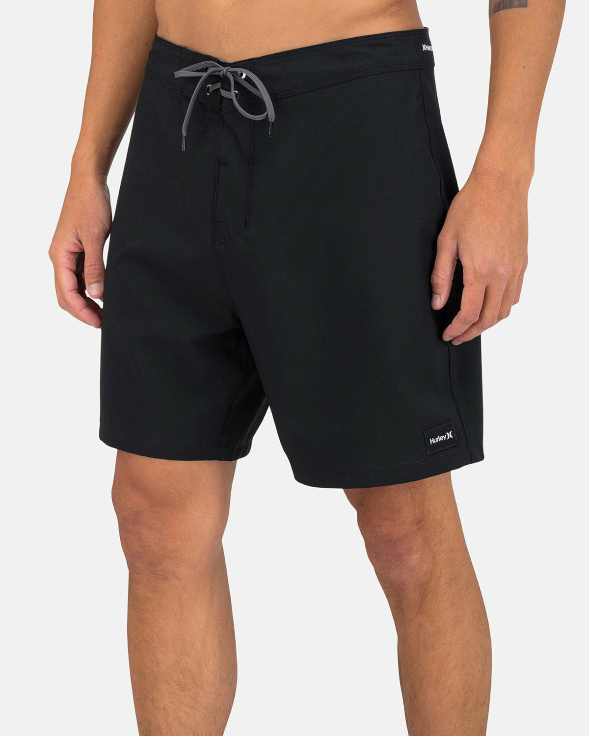 Phantom-Eco One And Only Solid 18" Boardshort Black - Hurley