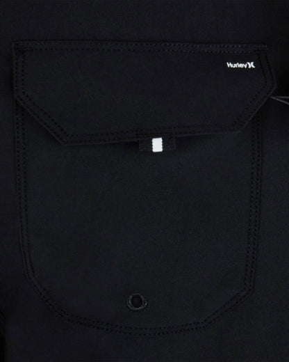 Phantom-Eco One And Only Solid 18" Boardshort Black - Hurley