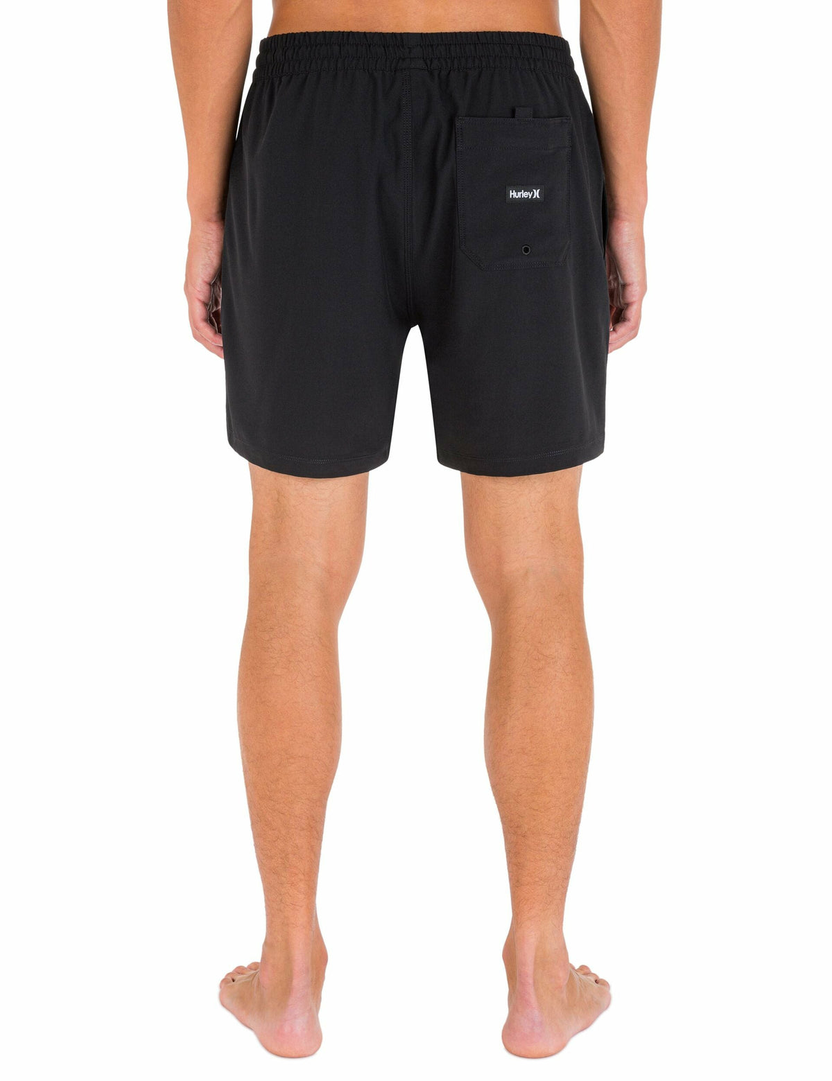 One And Only Solid Volley Boardshort 17" Black - Hurley