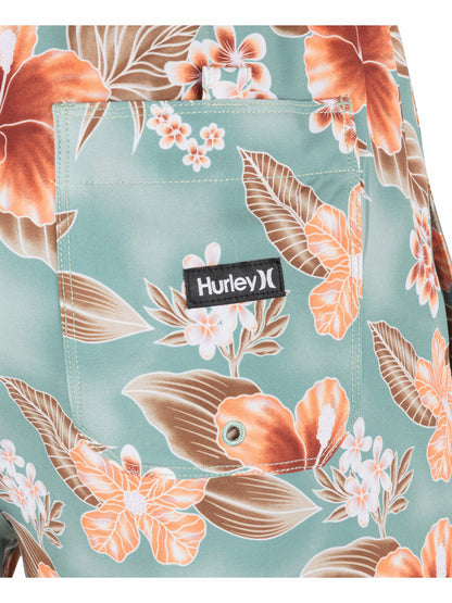 Cannonball Volley 17" Boardshort Cilantro - Hurley