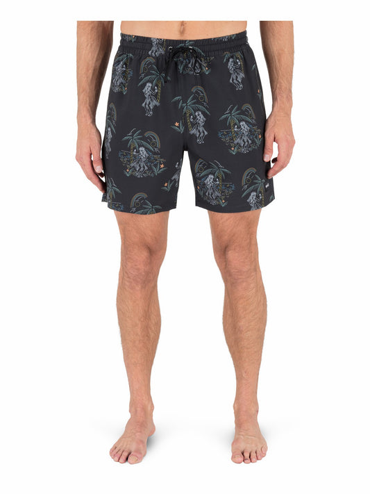 Cannonball Volley 17" Boardshort Black Mixed - Hurley