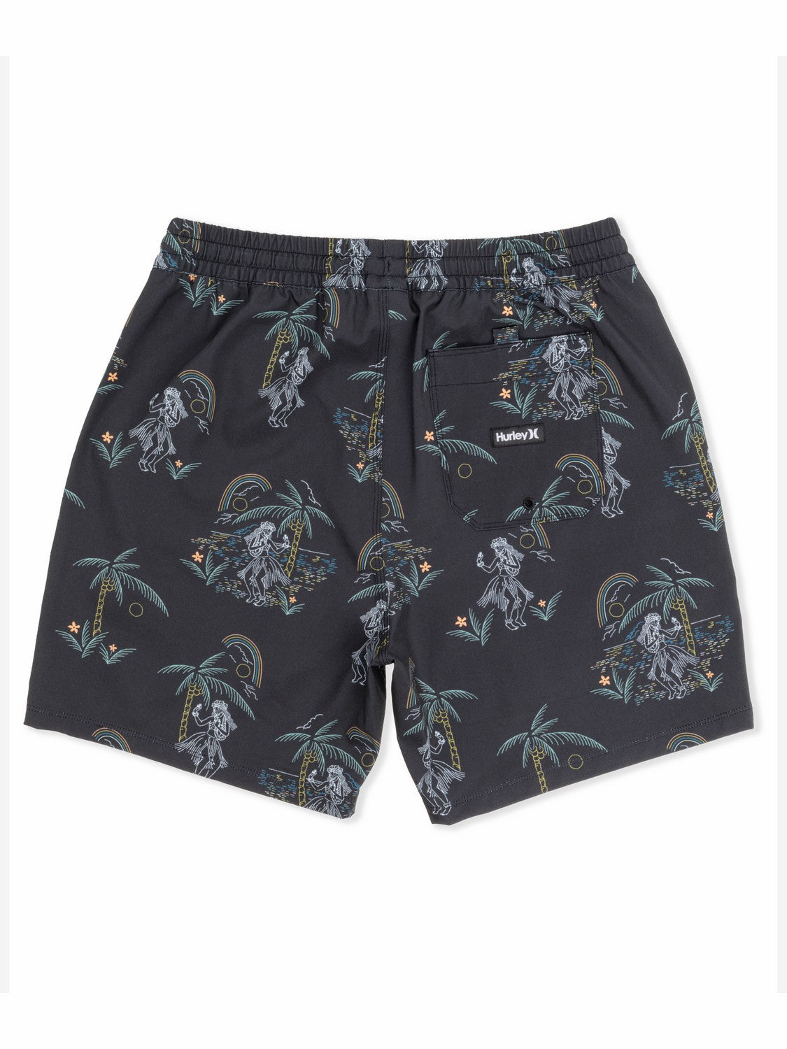 Cannonball Volley 17" Boardshort Black Mixed - Hurley