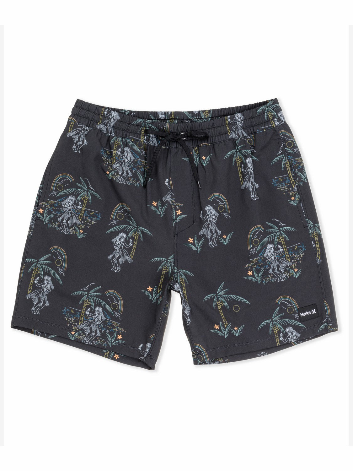 Cannonball Volley 17" Boardshort Black Mixed - Hurley