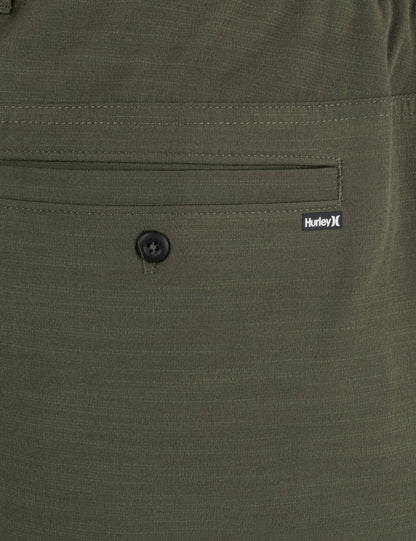 Phantom Slub 3/4 Waistband 18" CHARCOAL FERN - Hurley