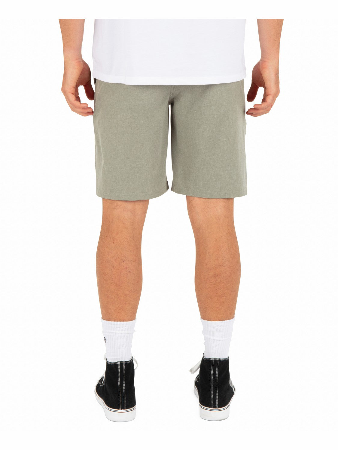 Phantom Microcheck Walkshort 20" Olive - Hurley