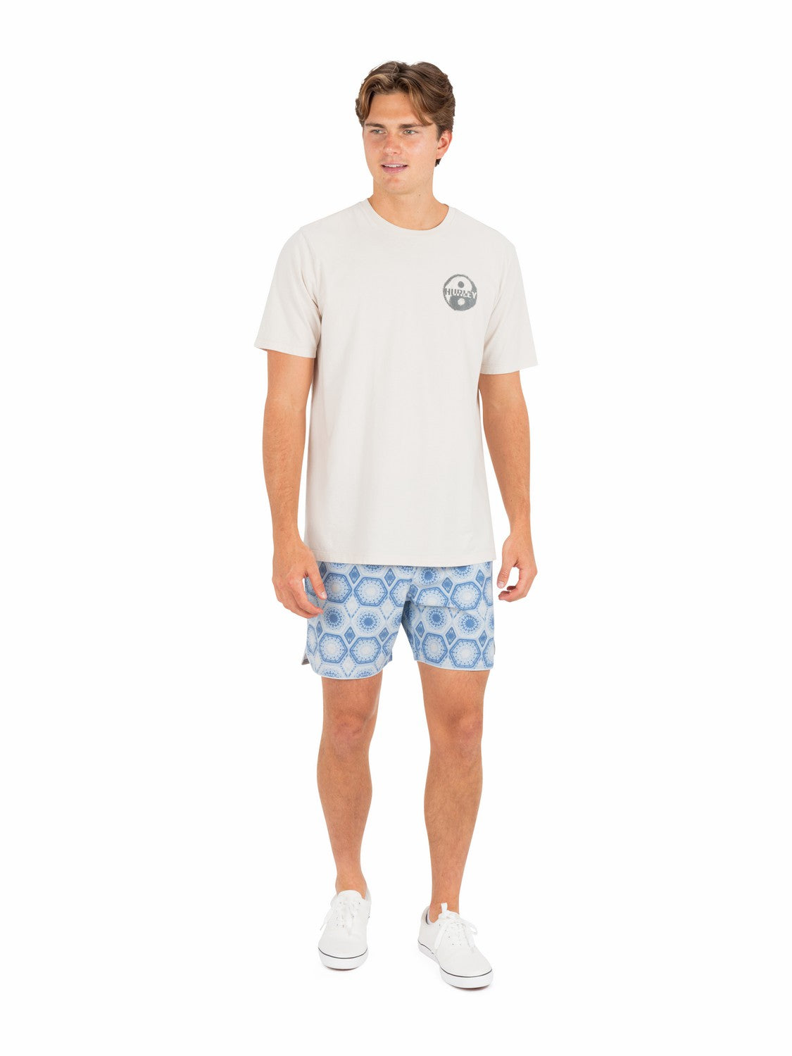 Phantom Naturals Scallop Volley 17" Spring Breeze - Hurley