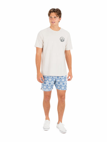 Phantom Naturals Scallop Volley 17" Spring Breeze - Hurley