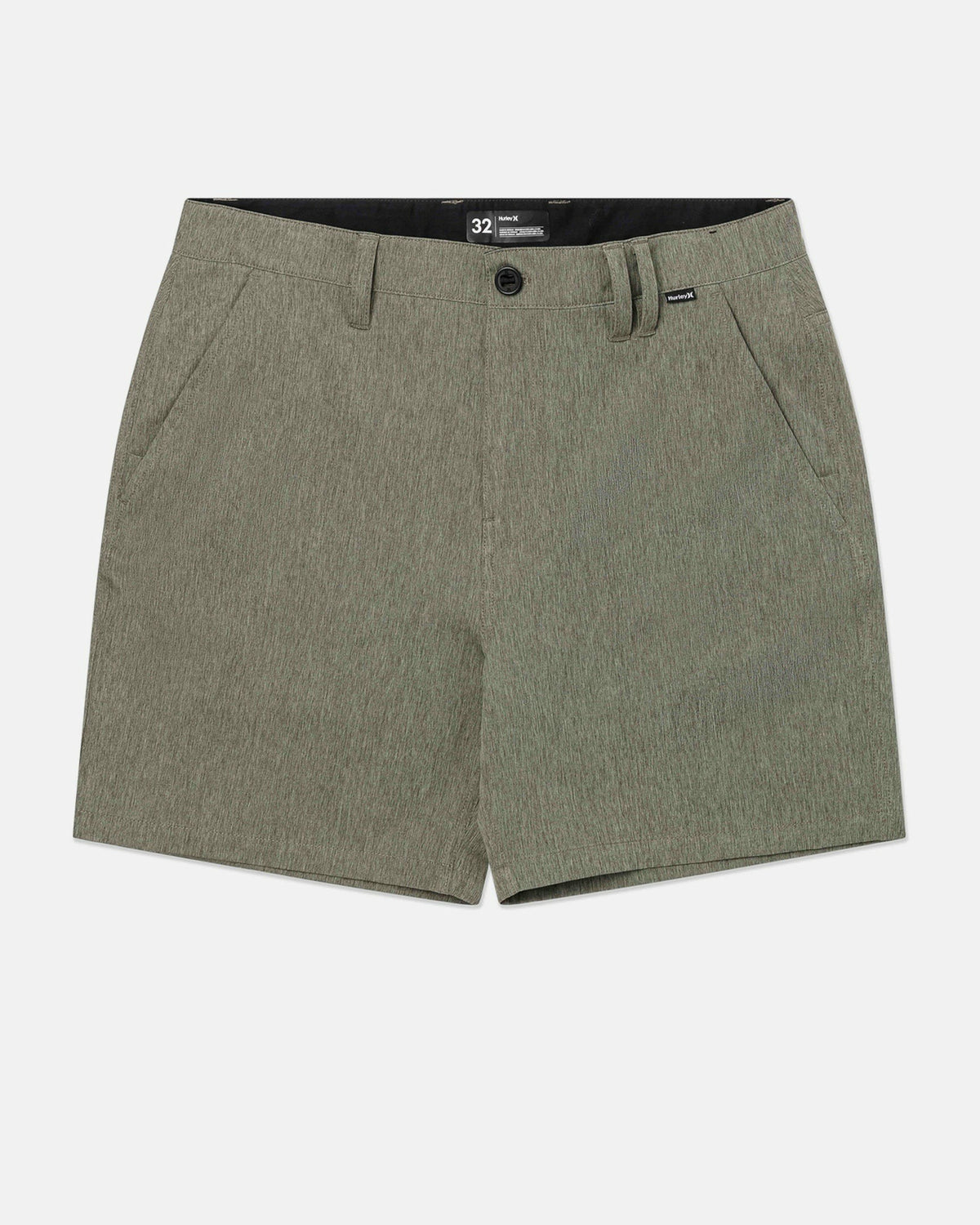 Phantom Heather Walkshort 18" Olive - Hurley