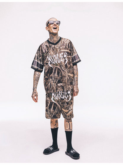 Hurley x Travis Barker Real Tree Mosh Pit Mesh Short Black - Hurley