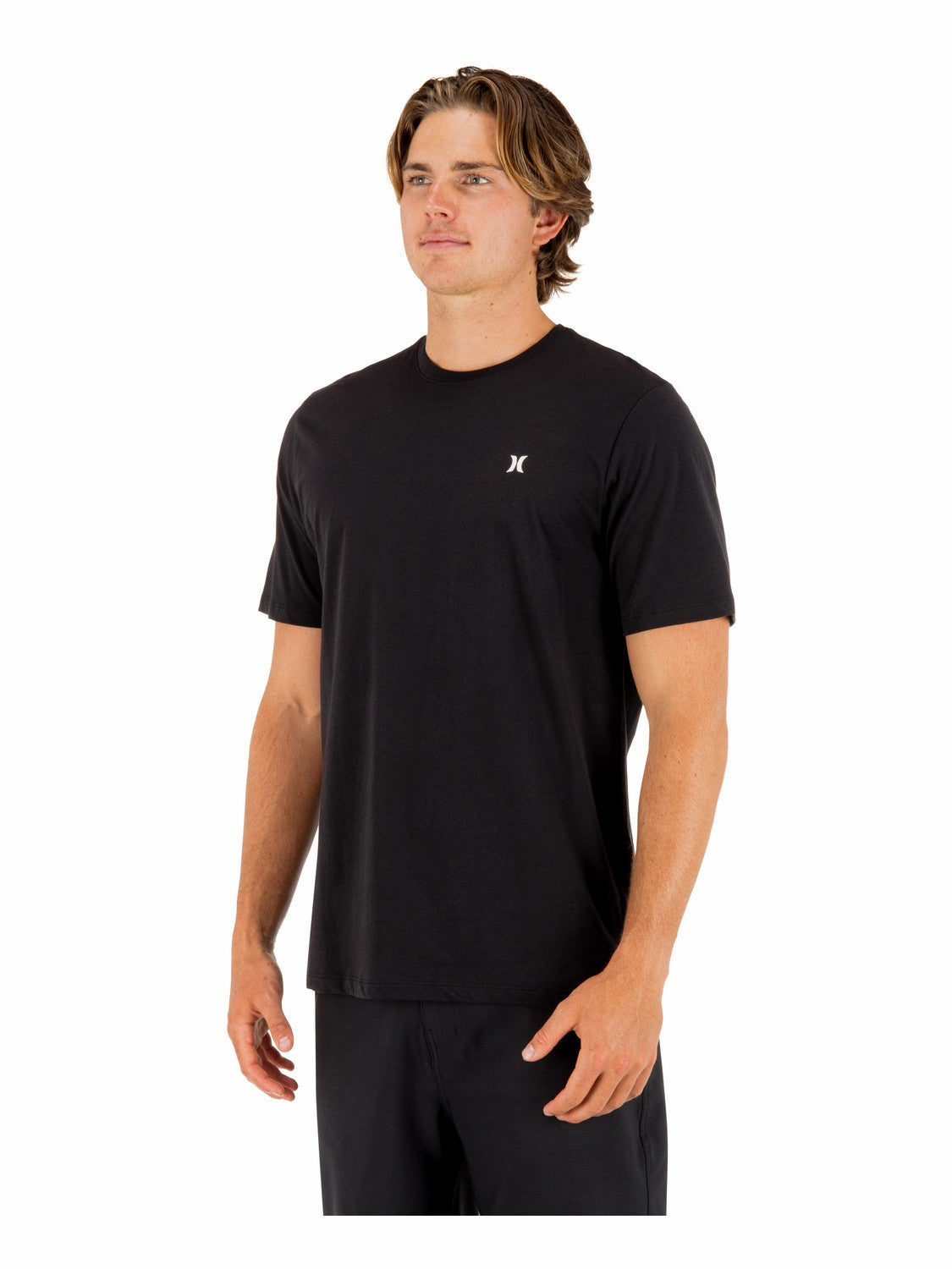 Icon Tee Short Sleeve Black - Hurley