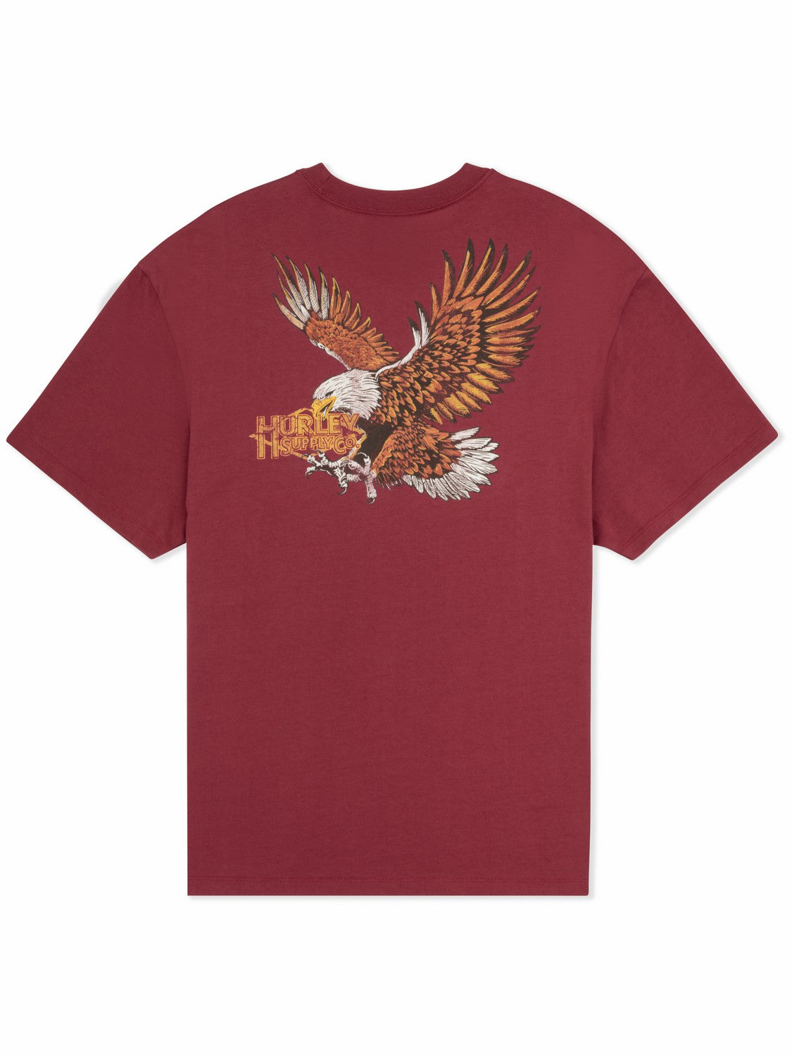 Fly Short Sleeve Cherry Crimson - Hurley