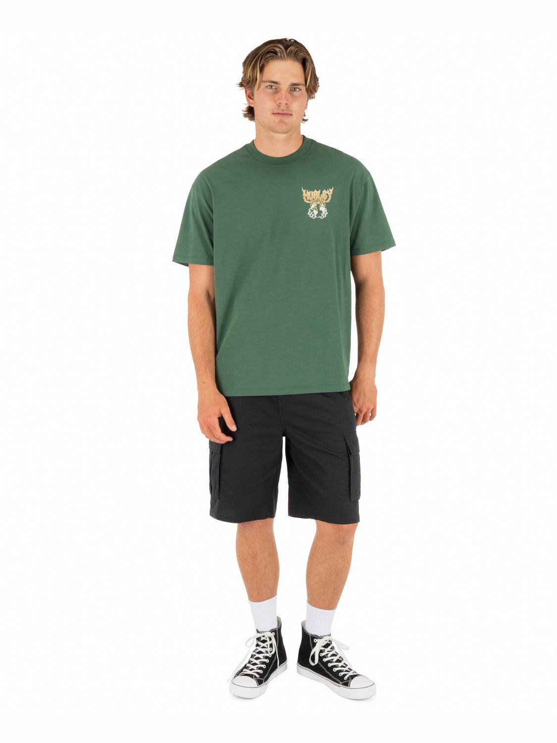 Fire Short Sleeve Jungle - Hurley