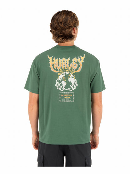 Fire Short Sleeve Jungle - Hurley
